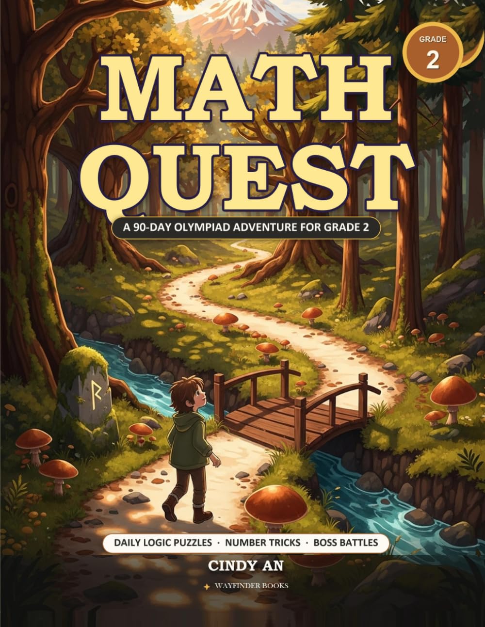 Math Quest: A 90-Day Olympiad Adventure for Grade 2