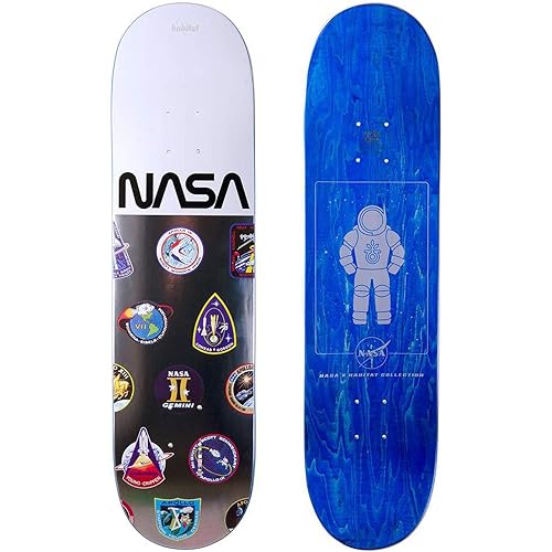 Habitat NASA Logo Array 8 Inch Skateboard Deck