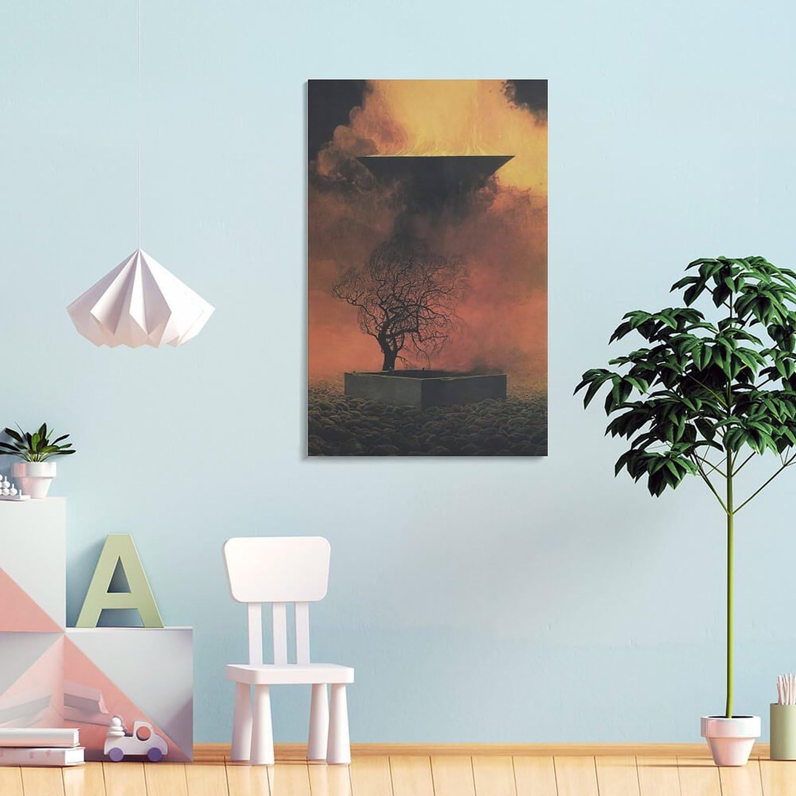 【USA購入】アメリカ カウボーイ 馬 リアリズム ペン画 ポスター ☆おまけ付 Amazon.com: Zdzislaw Beksinski Untitled Paintings Canvas