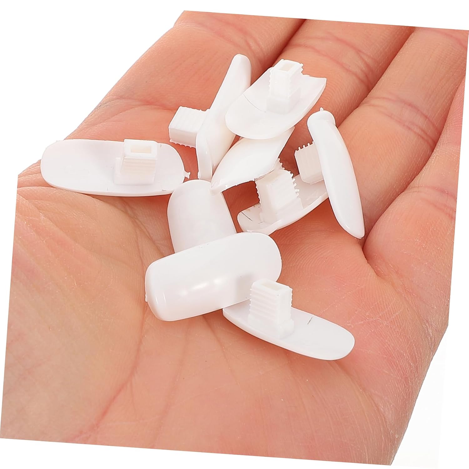 VICASKY 100 Pcs Curved Practice Nail Tips for Nail Art Display for Professional and Home Use and Enthusiasts