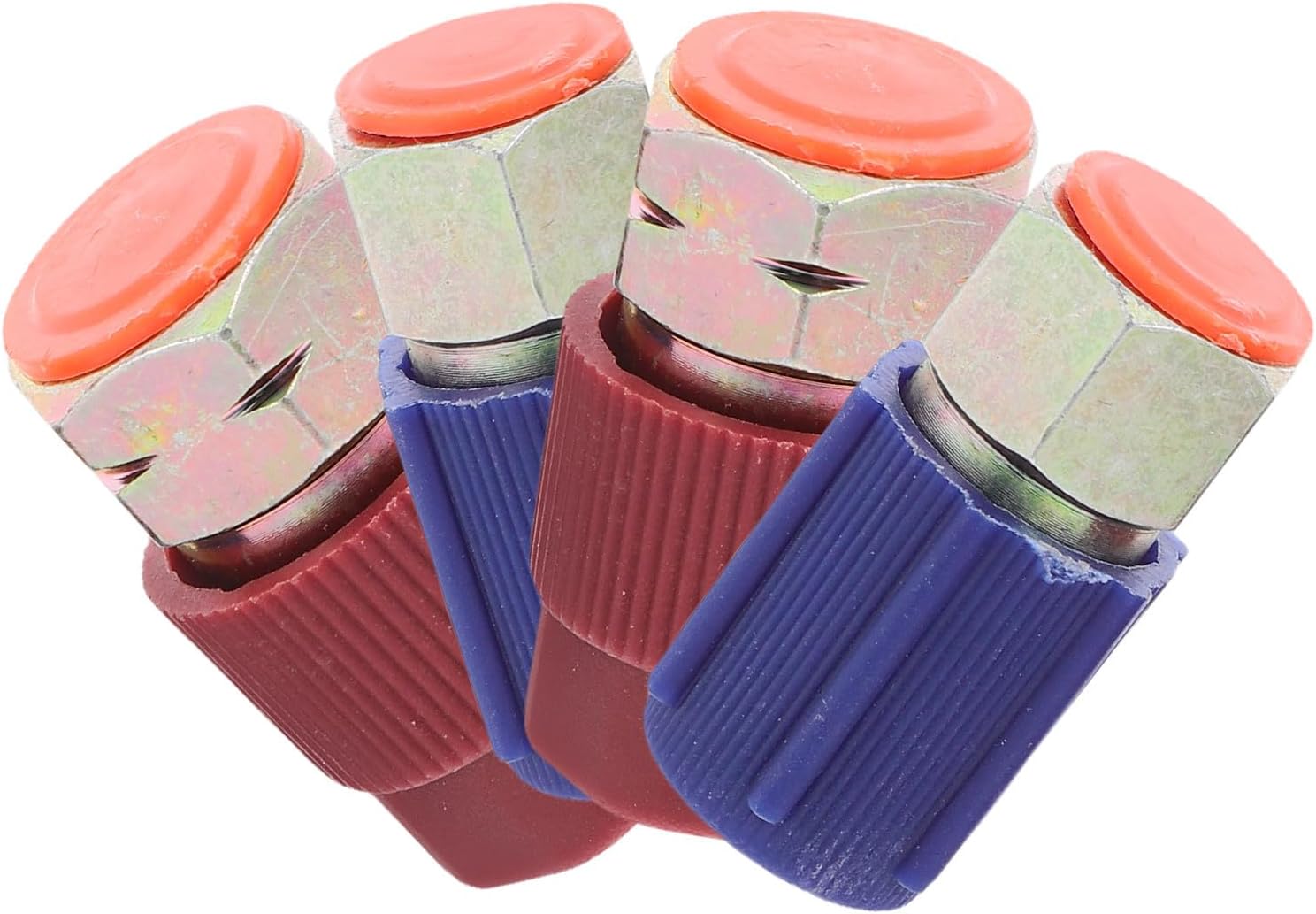 4 Pcs Quick Disconnect Conditioning Adapter Retrofit Kit for Ports