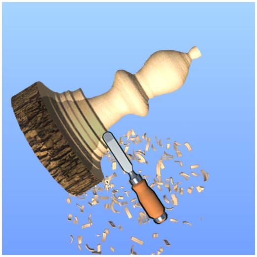 Wood Turning Carve Shop Cutting : Paint Wood 3D