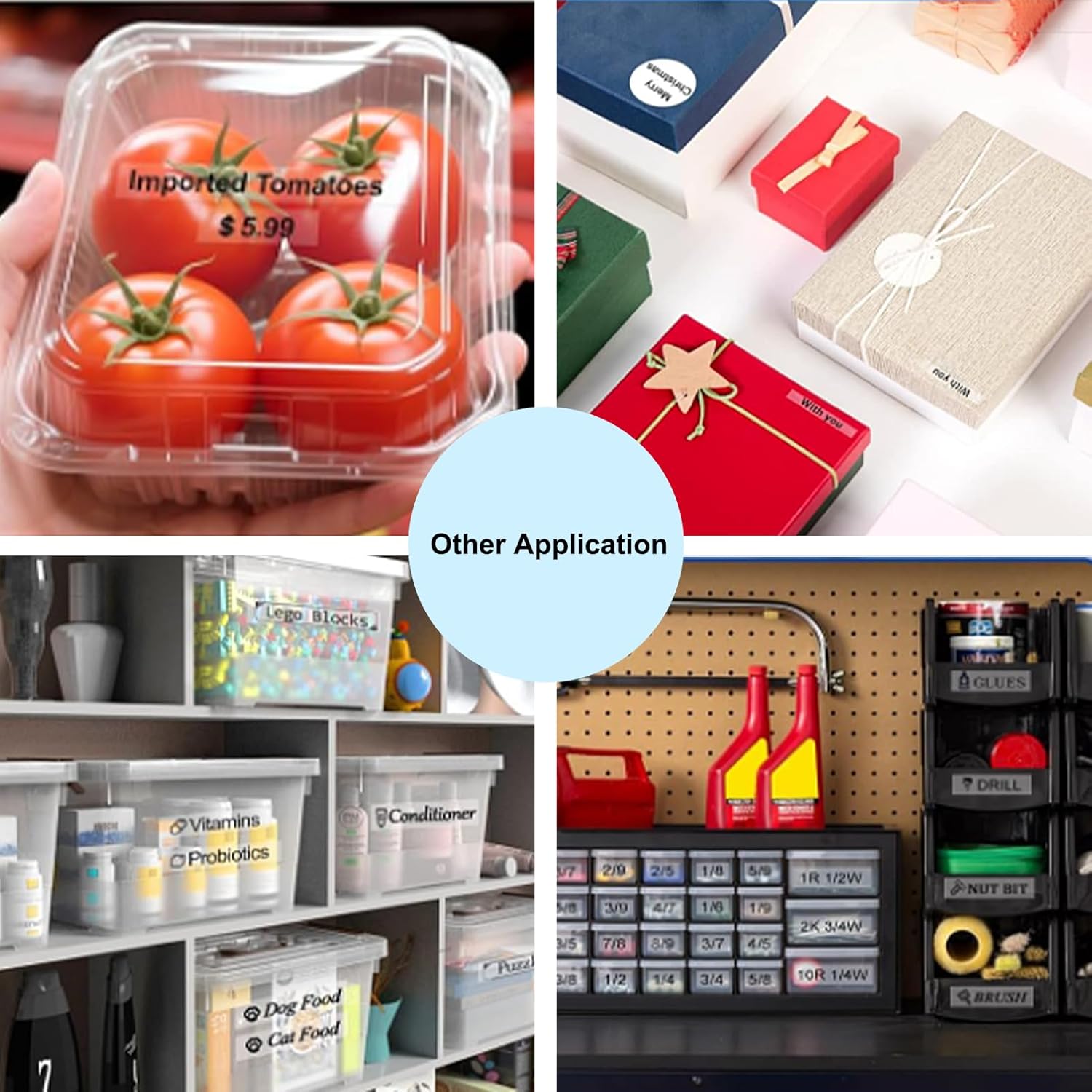 TZe-131 12mm 0.47 Laminated Clear Replacement for Brother P-Touch Label Tape TZe-131 Compatible with Brother Label Maker Tape Black on Clear Work for Ptouch PT-H110 PT-D210 Refills, 4-Pack - Image 8