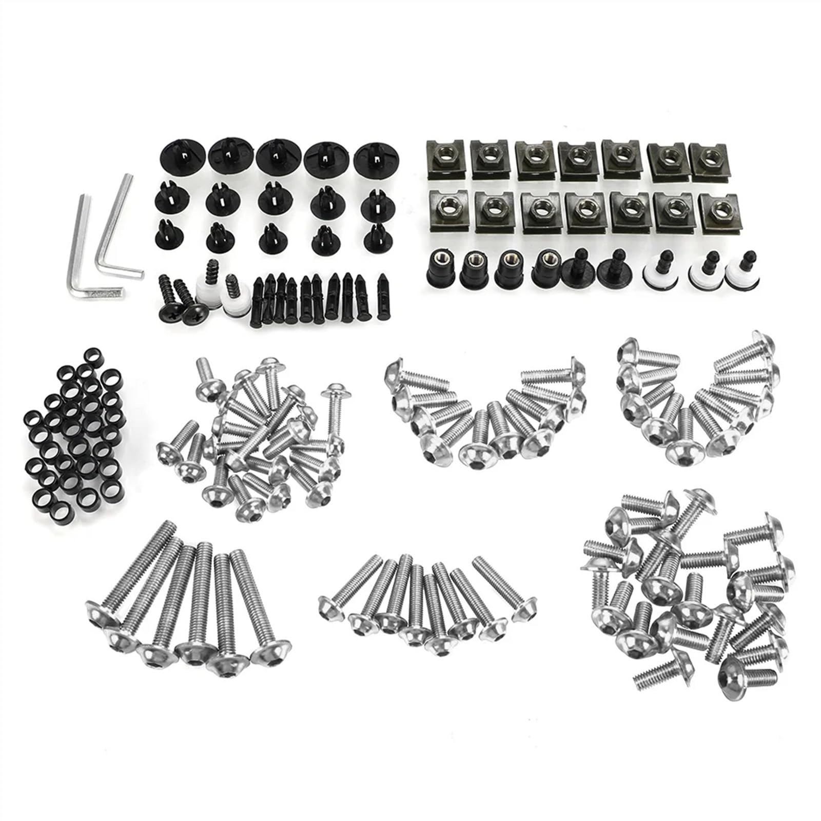 Viti Ergal Moto PER Y-AMAHA T-enere 1200 700 T-MAX T-MAX500 T-MAX530 T-MAX 560 T-ech Max UN Set M6 M5 Kit bulloni carena Carrozzeria Elementi di fissaggio Viti Dado(Blue)
