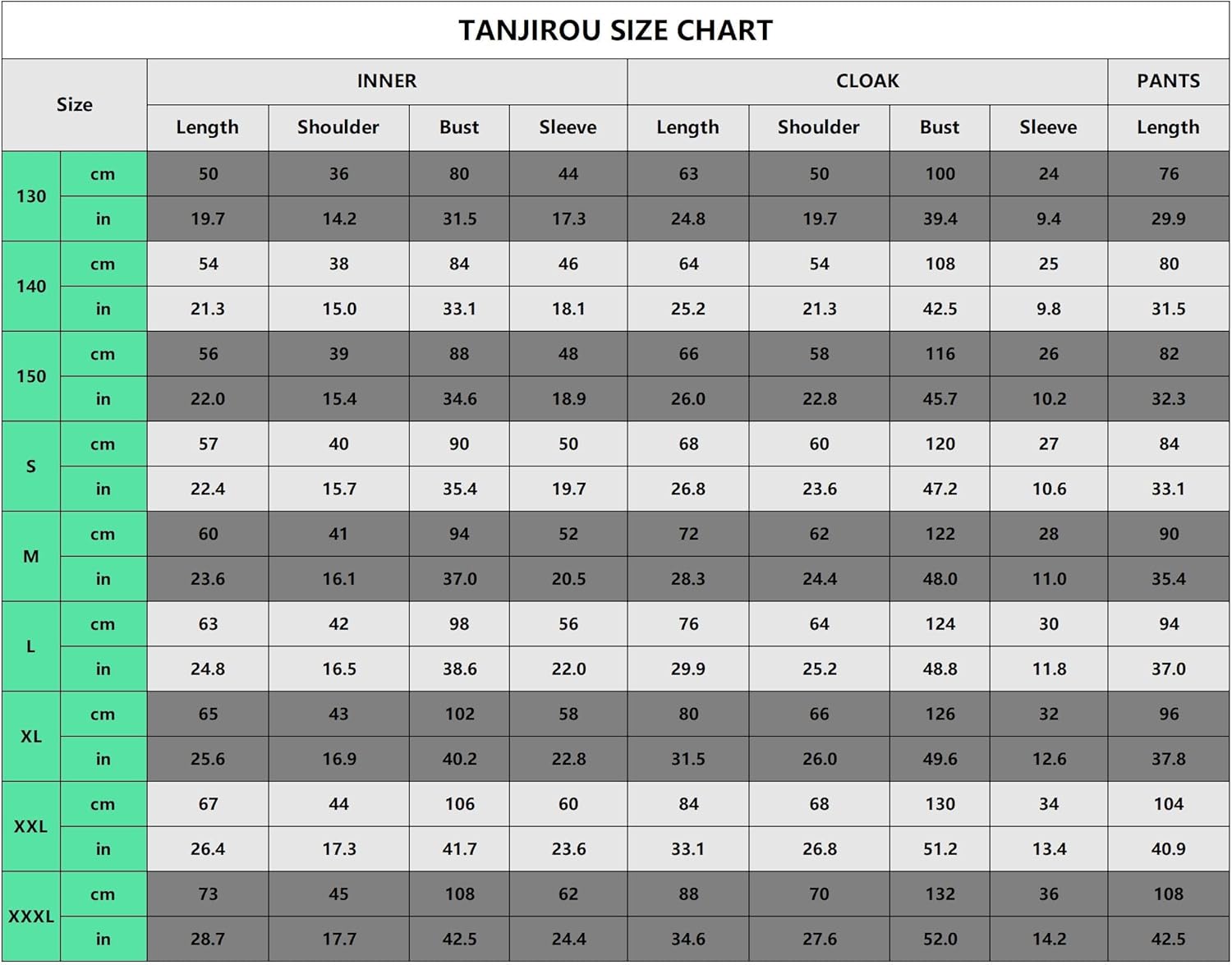 Miniatura 5 de YBLmysh Tanjirou Kamado - Disfraz para cosplay de Zenitsu Demon Tanjiro, traje de Giyuu, conjunto de disfraz para Halloween