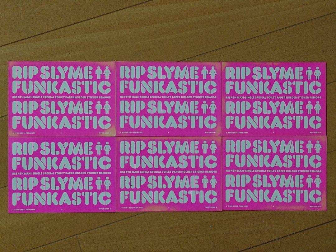 リップスライム/ファンカスティック シール付き Amazon.co.jp: RIP SLYME/リップスライム FUNKASTIC ステッカー6枚
