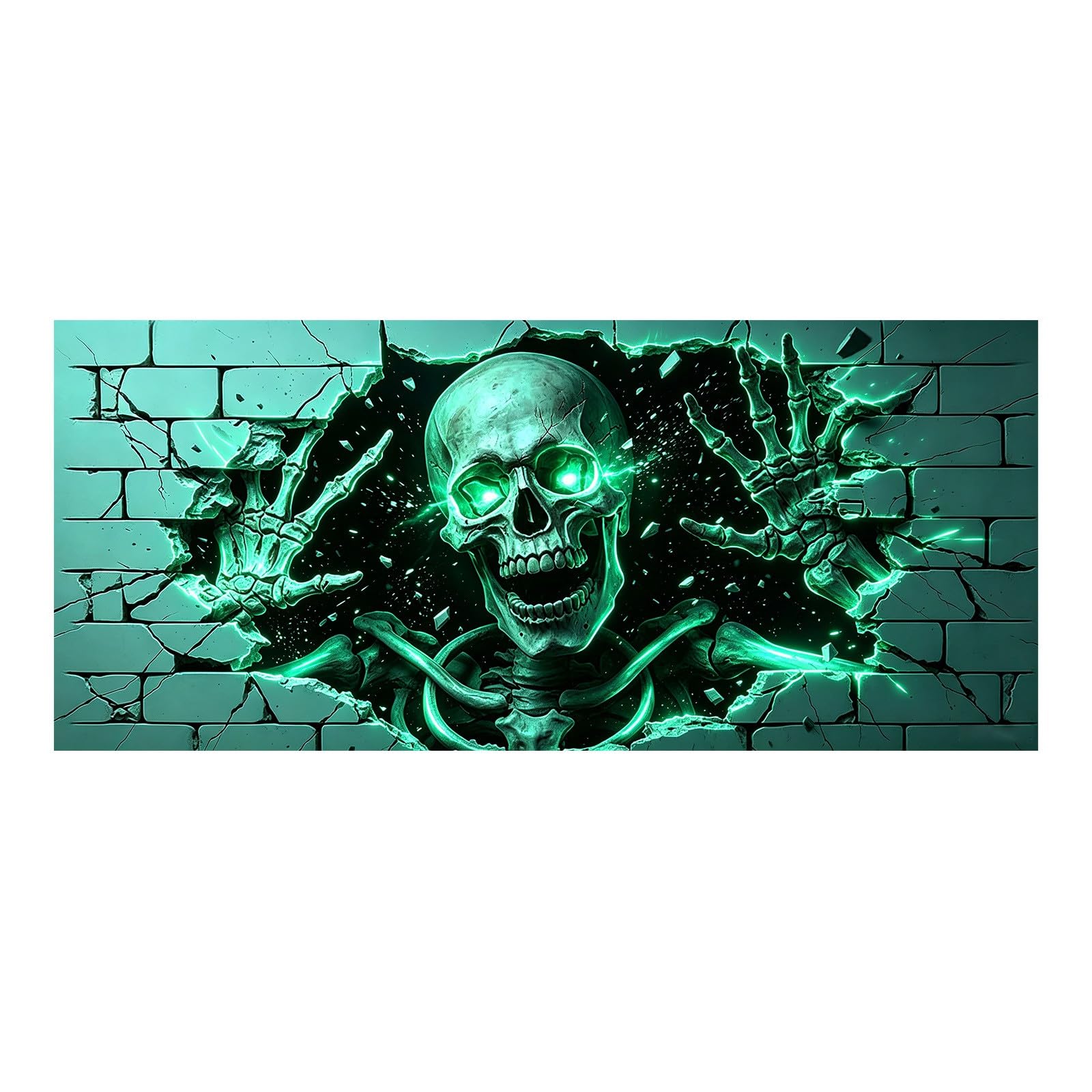 Decoración de graduación, pancarta grande de garaje, resistente, 3 x 5 pies, para interiores y exteriores, impresión de hombre, arte de pared