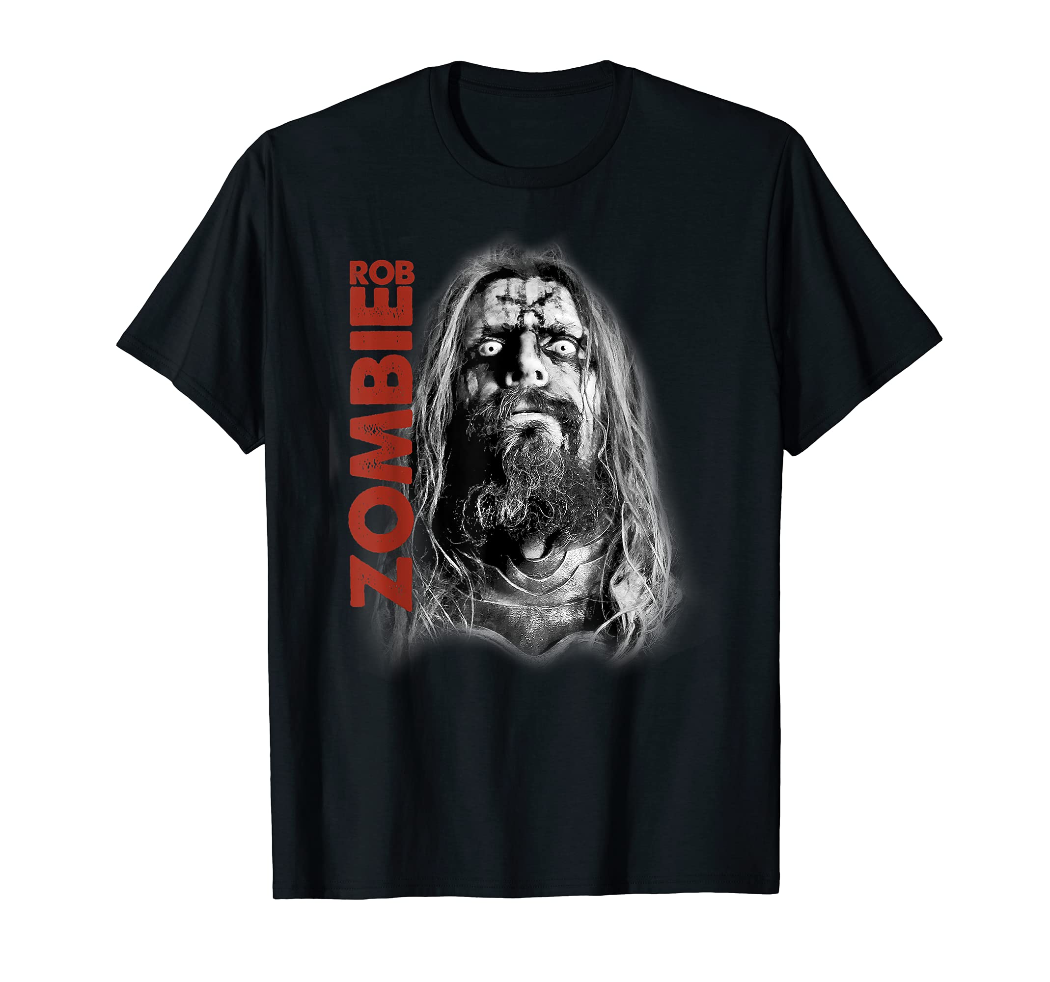 Rob Zombie OfficialRob Zombie – Unmasked Face T-ShirtOEKO-TEX STANDARD 100