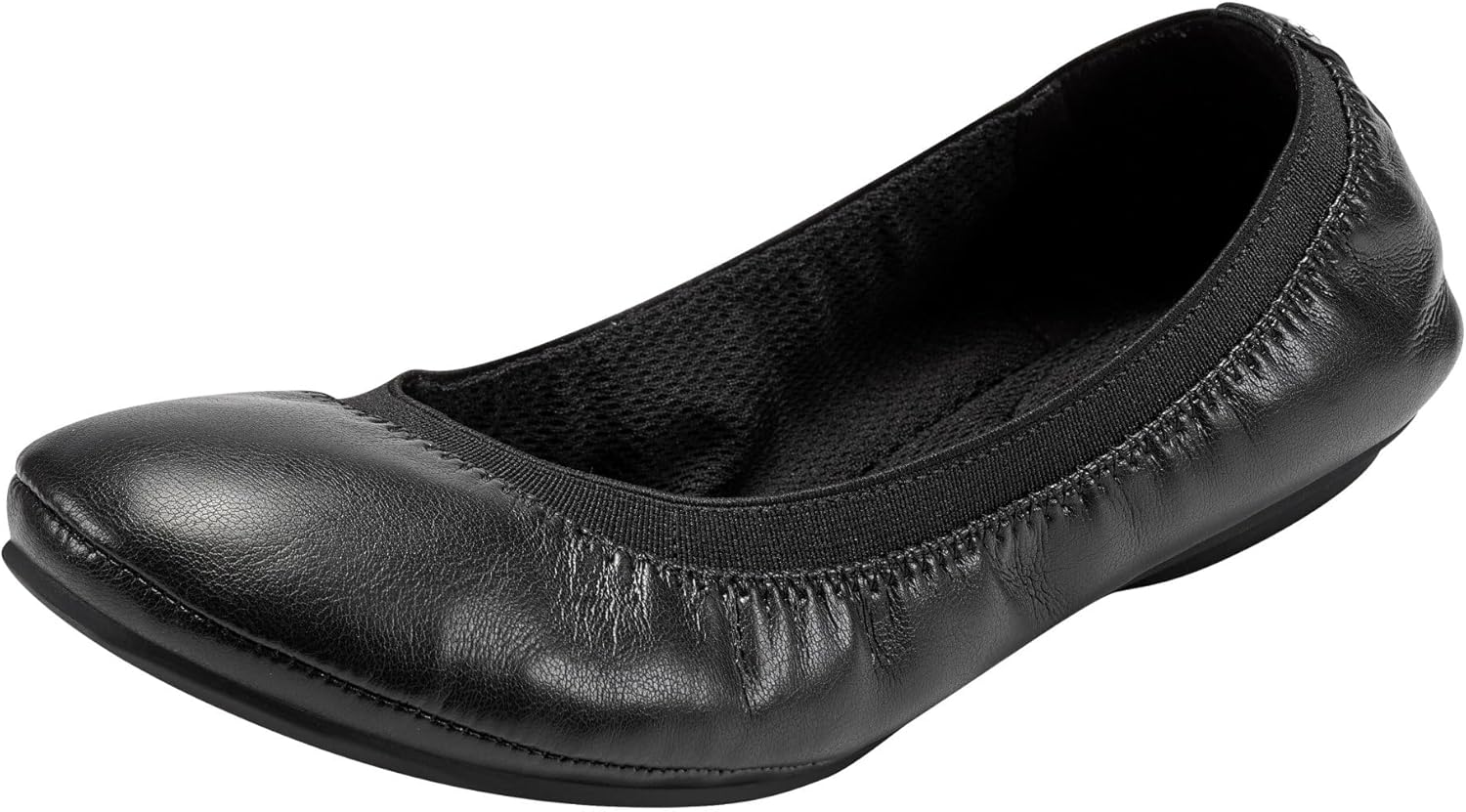 Bandolino Women's Edition Ballet Flat, Black 181, 10 Wide