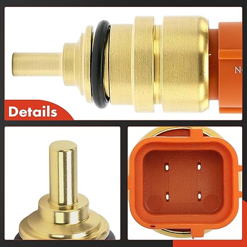 Miniatura 7 de A-Premium Sensor de temperatura del refrigerante del motor 4 pines compatible con modelos Hyundai y Kia - Sonata, Santa Fe, Tucson, Genesis,