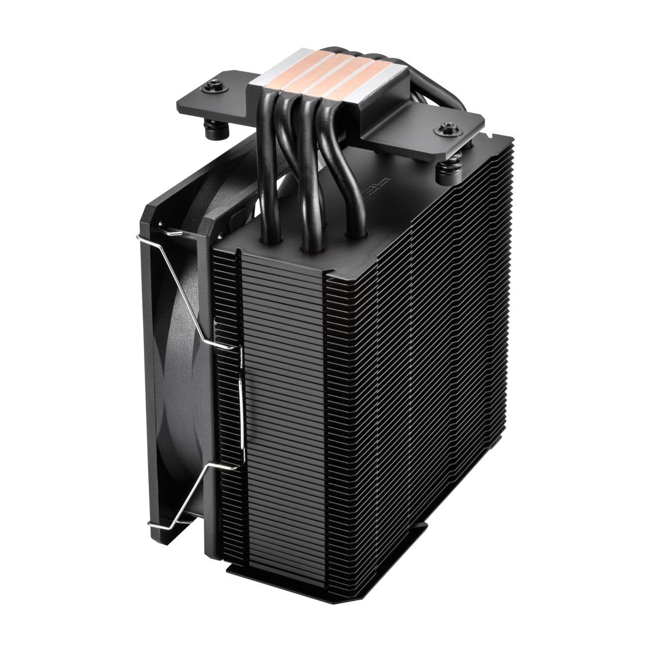 FSP NP5 Air CPU Cooler, 120mm Quiet Fan, 4 Heat Pipes, LGA 1851/1700/1200, AM4/AM5 (NP5-Black)