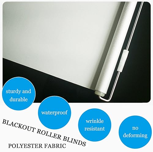 Vista 230 de Blackout Roll Up Shades with Suction Cups, Sunshade Blinds No Drilling, Window Roller Blinds, Thermal Roller Shades for