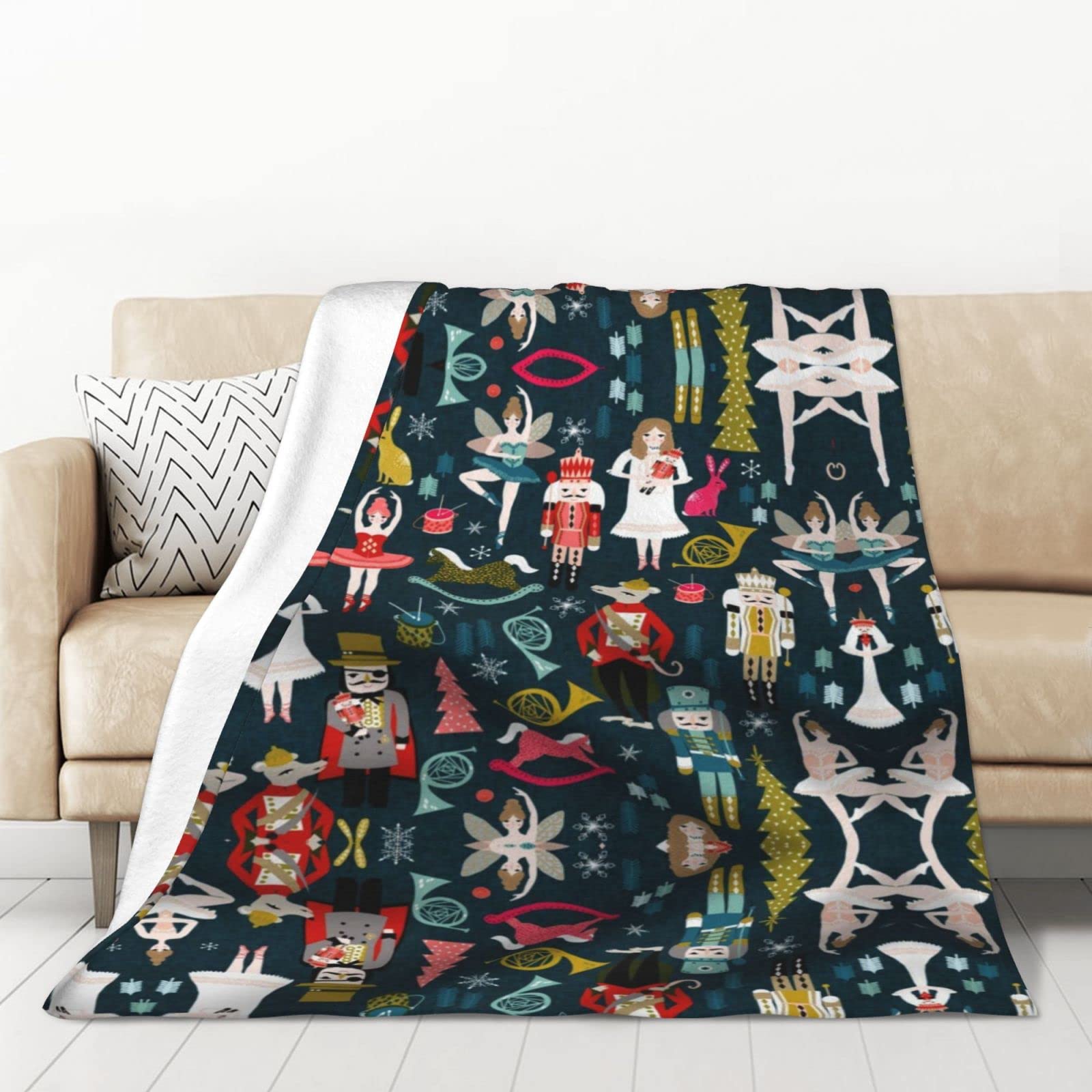 Couverture en flanelle réconfortante pour femme douceur absolue