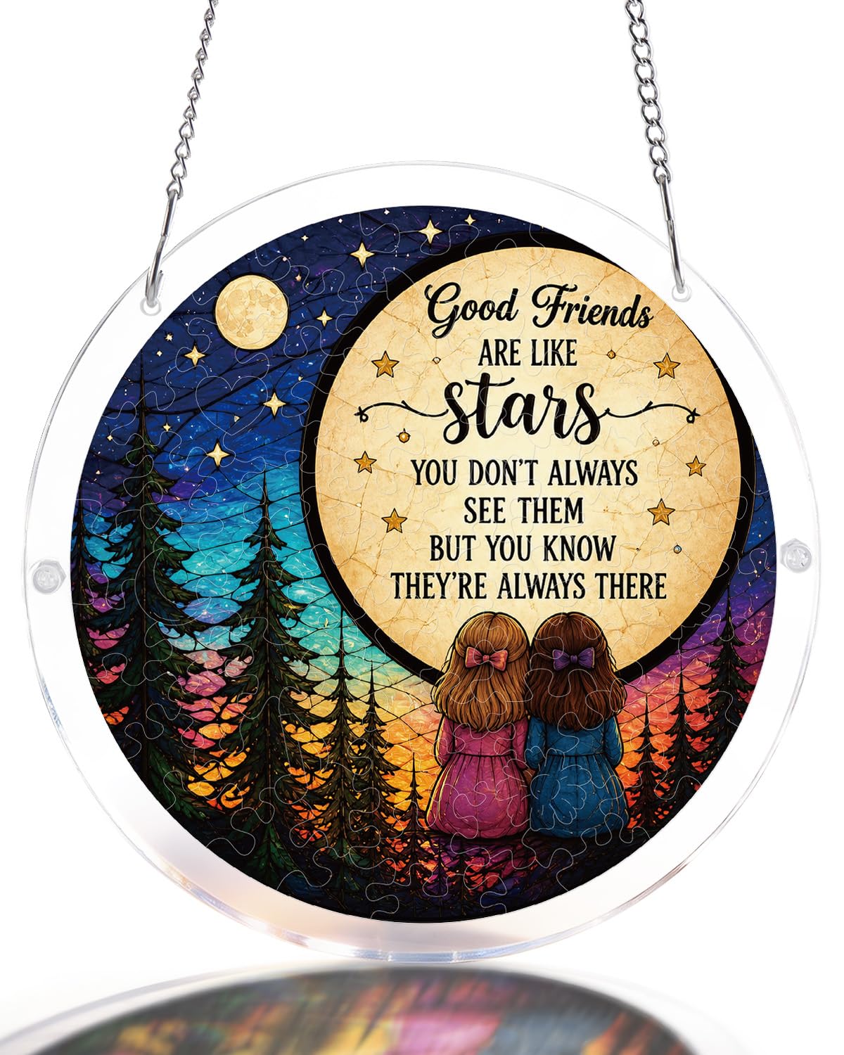 PRSTENLY Friendship Gifts for Women, Puzzle Acrylic Suncatcher