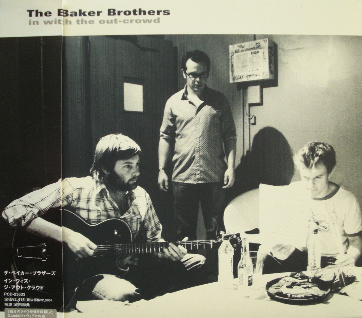 THE BAKER BROTHERS - In With The Out-Crowd - Disque CD