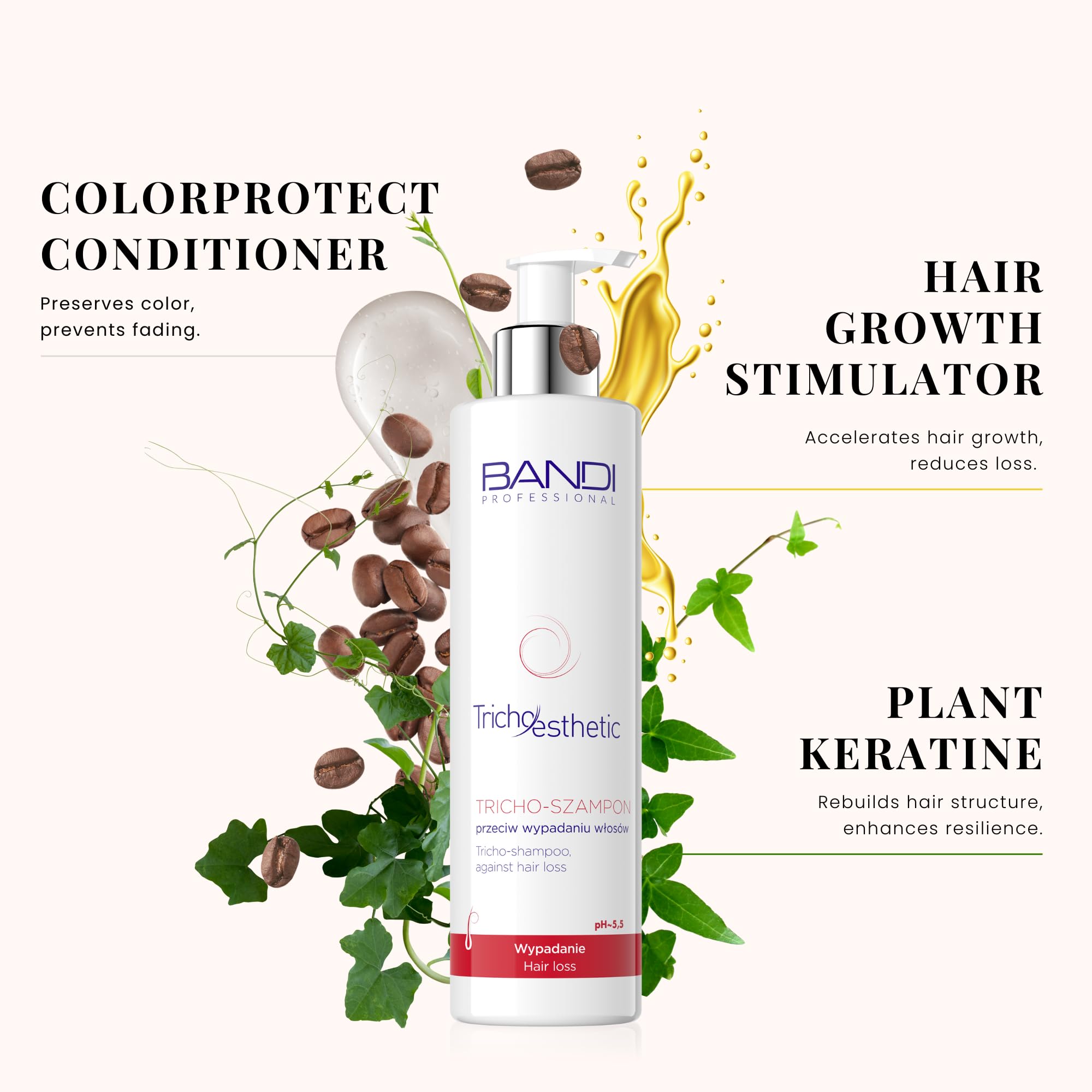 Tricho-Shampoo for Hair Loss Prevention, Comprehensive Hair Care for Men and Women Strengthens from Roots to Ends - Image 4