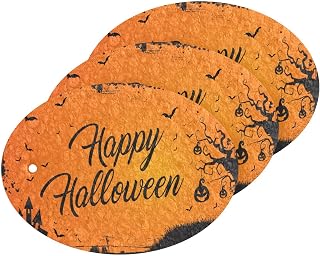 Halloween Bat Pumpkin Kitchen Sponges Spider Web Castle Cleaning Dish Sponges Non-Scratch Scrubber Sponge for Kitchen Bathroom Cars, pack of 3