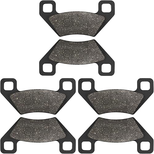 Miniatura 4 de Pastillas de freno delanteras y traseras para Arctic Cat 1000 550 570 700 650 500 450 400 366 350 300 250 Mud Pro Wildcat Trail 2004-2020, Wildcat