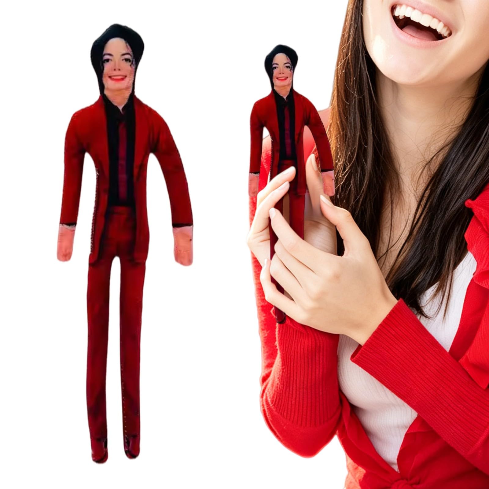 Michaell Plush Pillow, Plush Doll Cartoon Soft Doll (I)