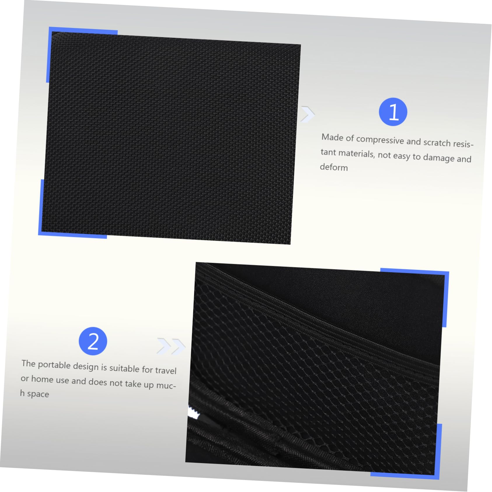 HOMSFOU Cord Organizer Travel Speaker Shell Portable Speaker Hard Carrying Organizer Anti-Pressure