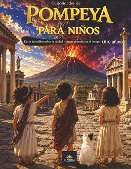 Curiosidades de Pompeya para niños: Datos increíbles sobre la ciudad romana detenida en el tiempo (6–9 años) (La Biblioteca de los Pequeños Curiosos)
