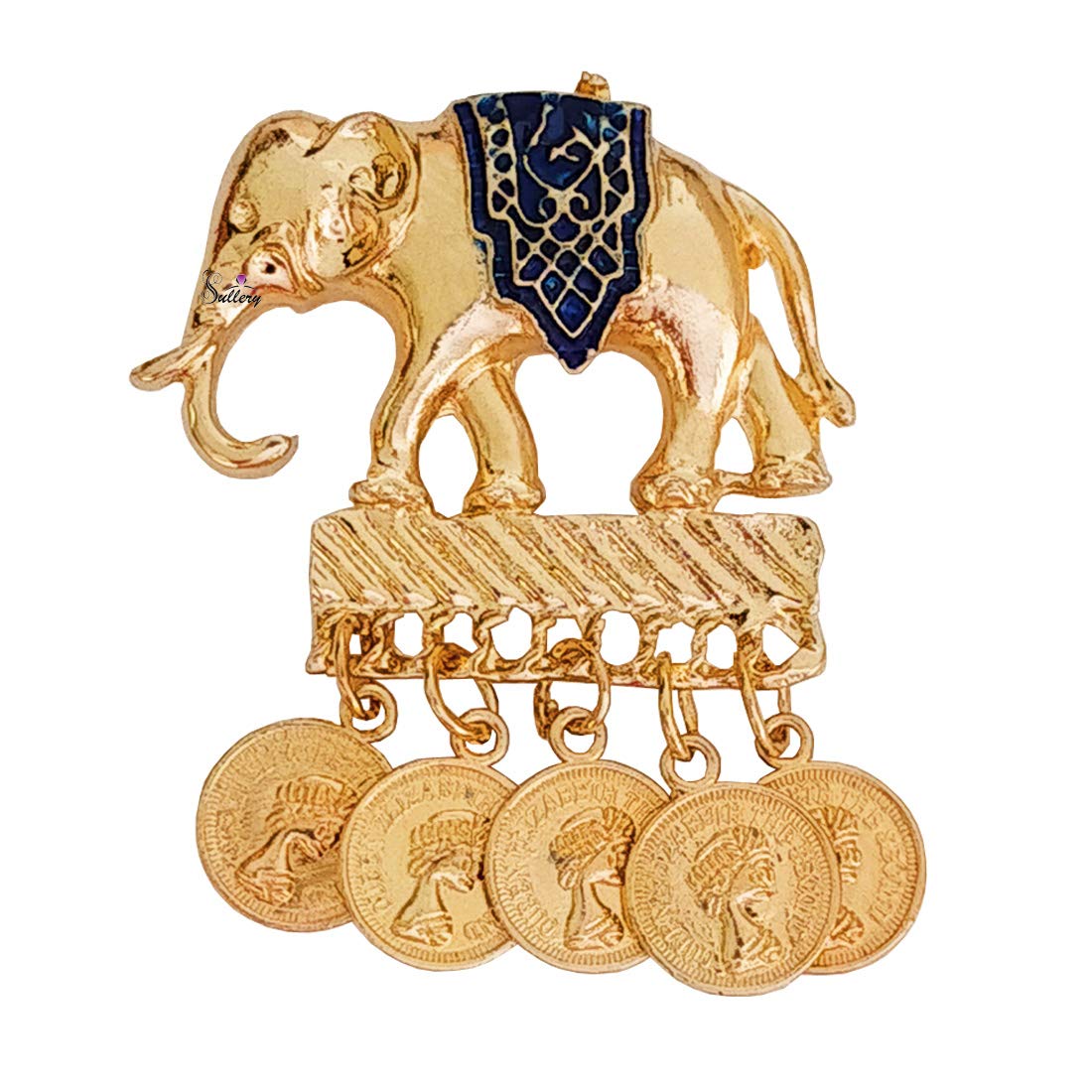 Sullery Royal Elephant Lapel Pin Brooch For Men And Women (B08VRPTPJ8) Amazon Price History, Amazon Price Tracker