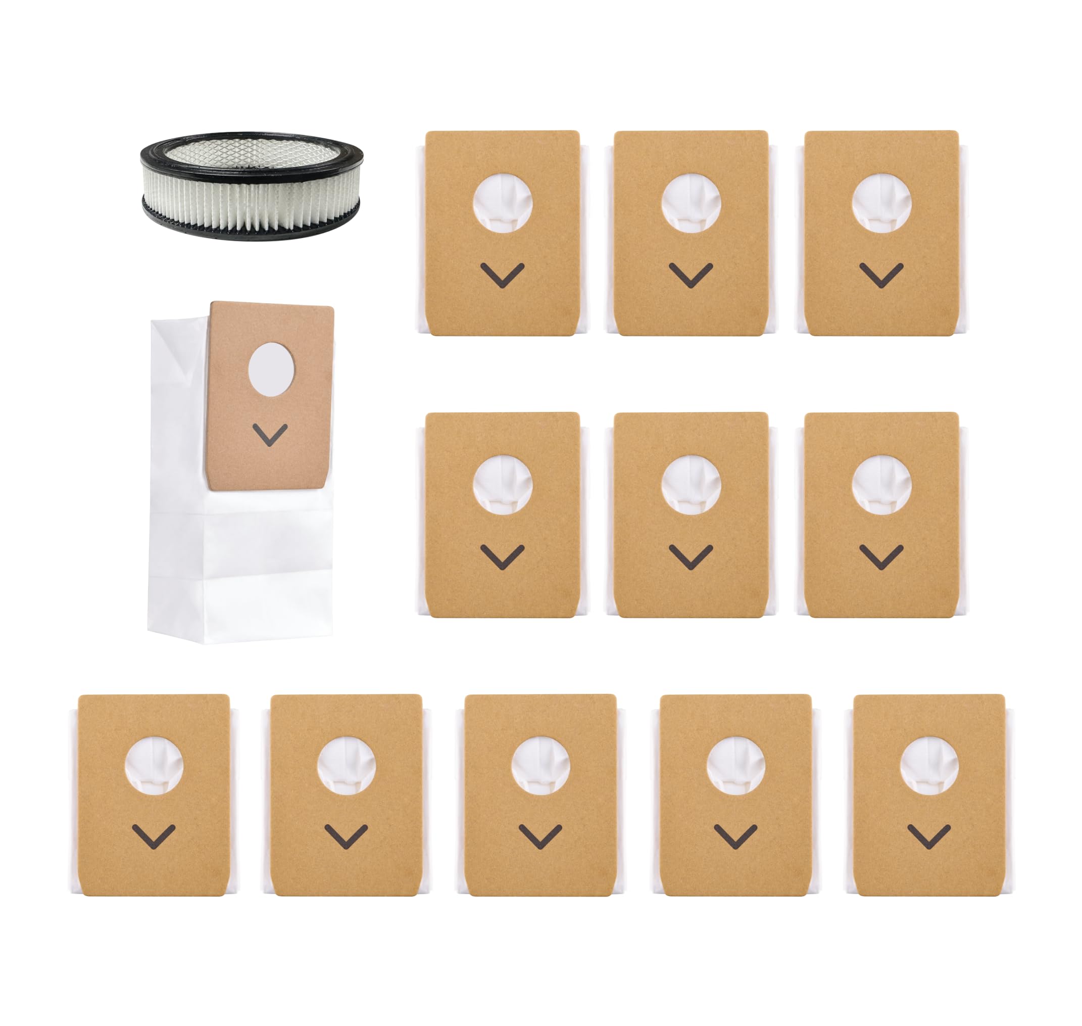 Filtre HEPA Eureka NEC490BL avec 12 sacs haute filtration
