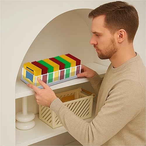 Miniatura 6 de Organizador de almacenamiento de bolsitas de té, despensa de cocina, gabinete, encimera para cajones de alimentos, para café, paquete de azúcar,
