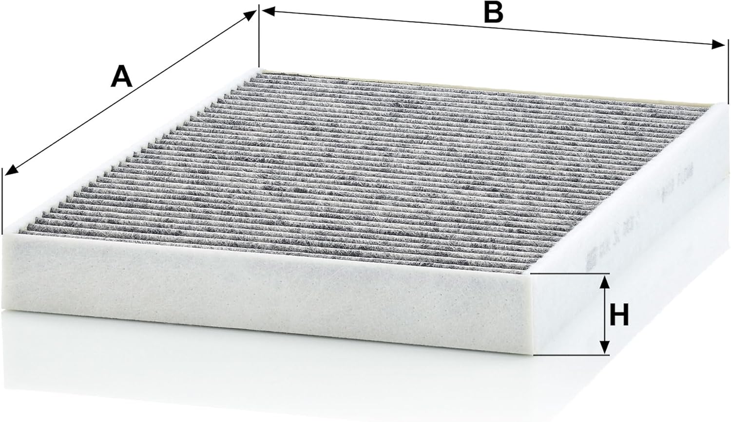 MANN-FILTER CUK 31 003 Cabin Air Filter - Pollen Filter with Activated Carbon