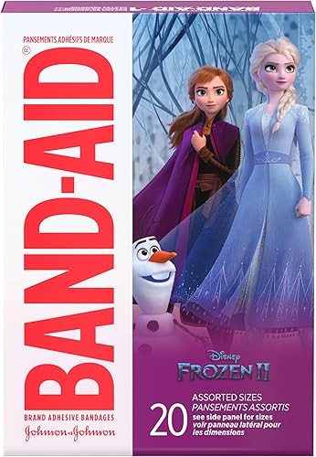 Miniatura 86 de Band-Aid Vendajes adhesivos de marca para cortes y rasguños menores, cuidado de heridas con personajes de princesas de Disney, vendajes divertidos