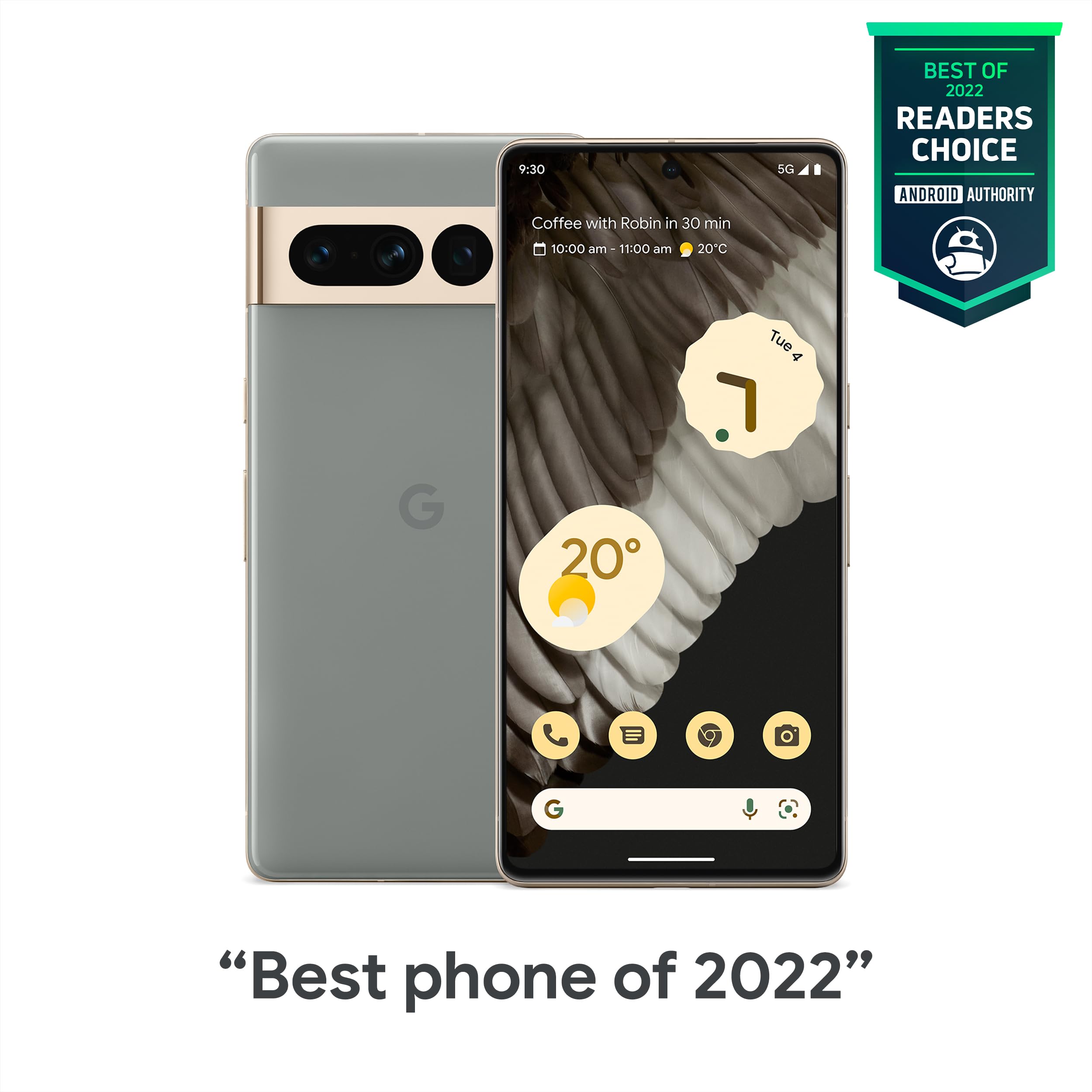 Google Pixel 7 Pro – Unlocked Android 5G Smartphone with 12