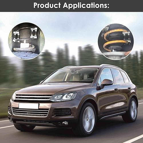 Miniatura 4 de Tissting 4 mini compresores de resorte helicoidal ajustables de 2 vías, herramienta de acero al carbono para suspensión de automóvil, ajuste de