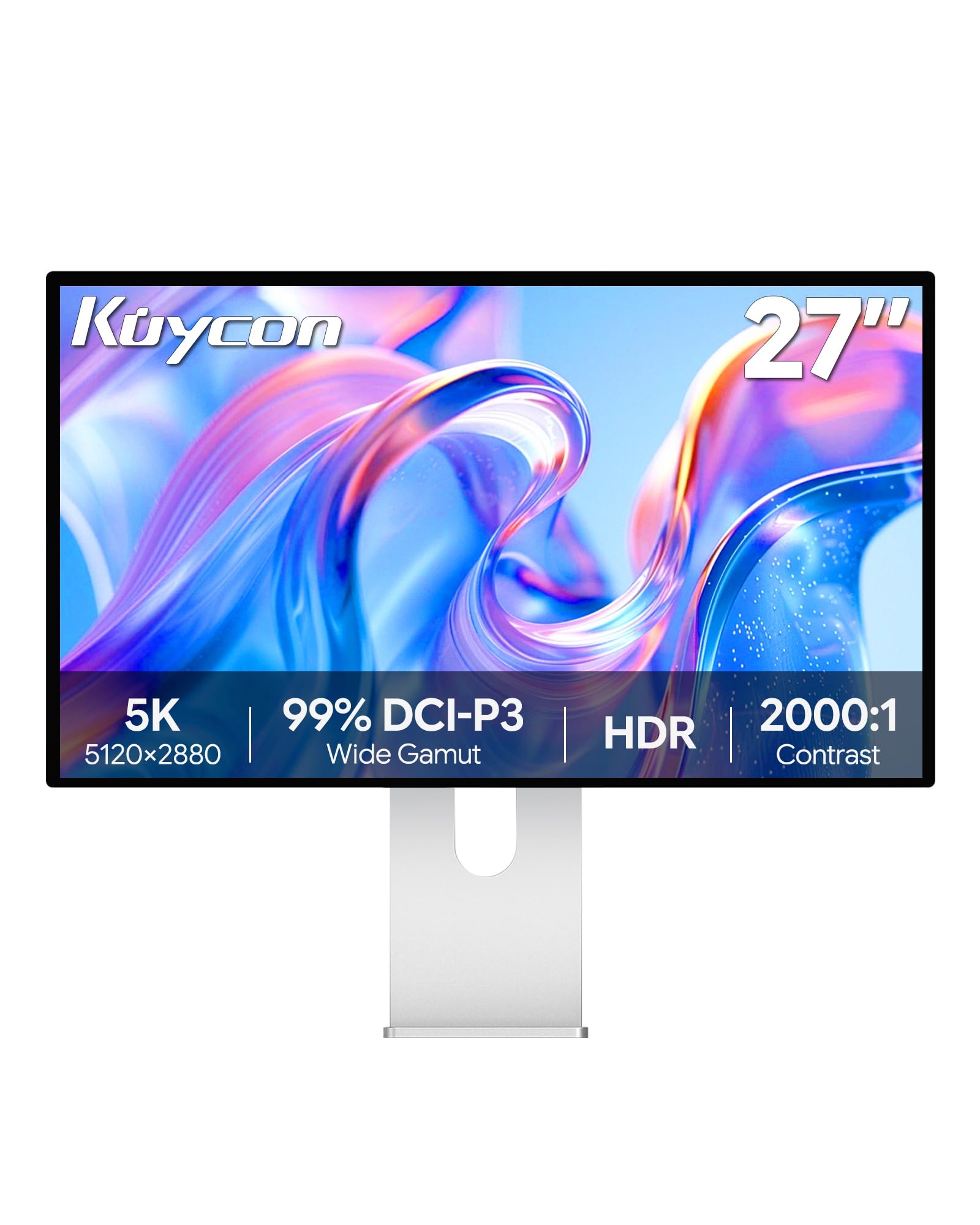 Kuycon G27P 27 inch FHD (5120x2880) 5K Monitor, HDR, IPS, 1.07