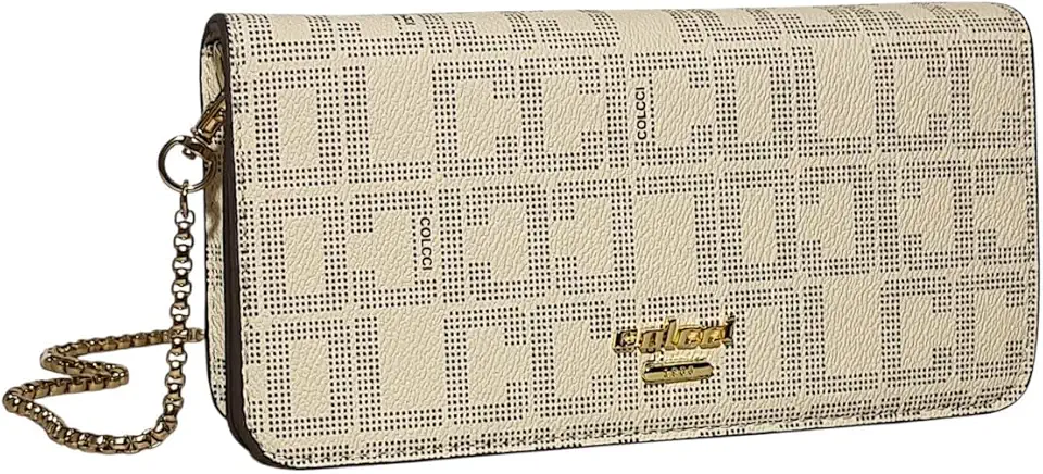 Carteira Colcci Feminina Crossbody Monograma