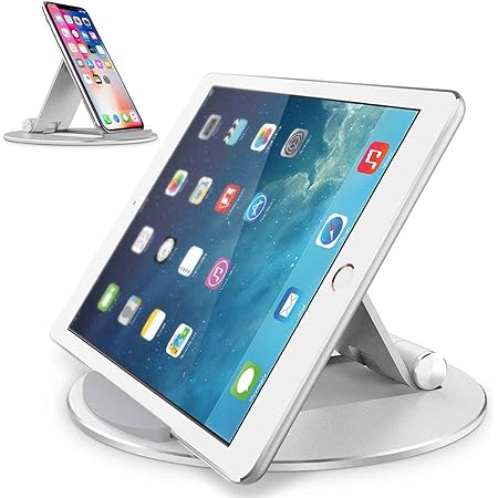Amazon Co Jp タブレット スタンド Ipad スタンド スマホ スタンド Iphone スタンド 卓上 角度調整可能 アルミ合金素材 Obenri Tablet Stand Designed For Ipad Pro Air Mini Iphone Xs Max Xr Xs X 8 Plus All Devices