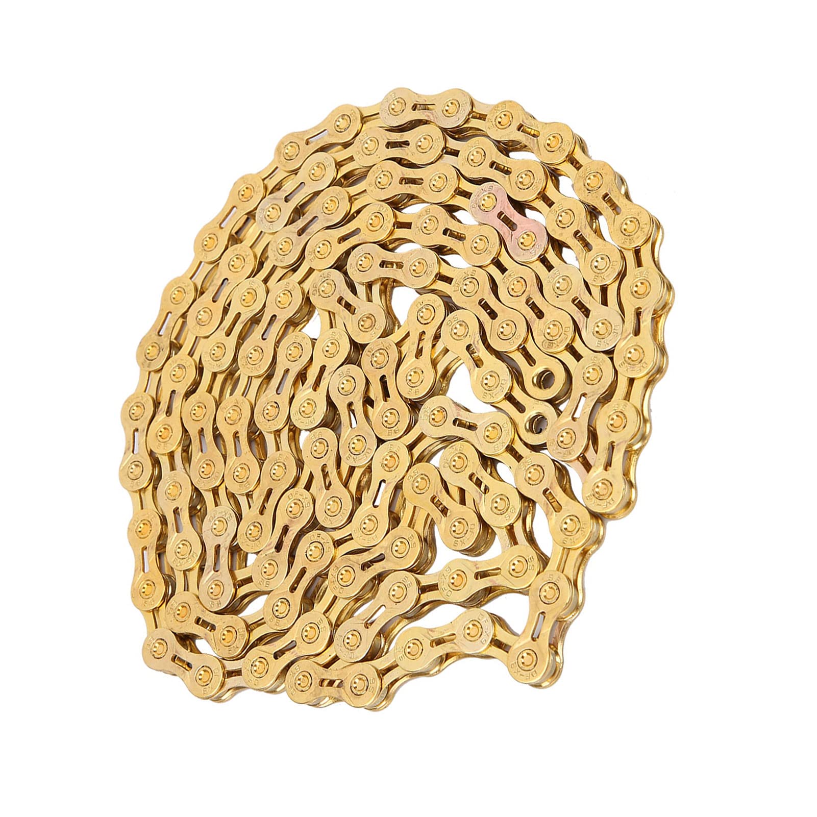 Catena per bicicletta, Ultralight 116 Link 9 Speed Bike Chain, Accessorio per biciclette da strada e mountain bike, Catena Bici Colorata per ciclisti di città e allenamento