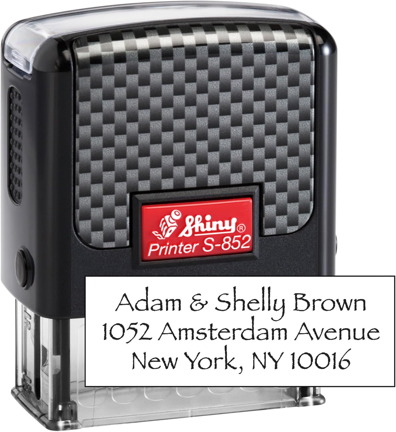 Shiny S-853 Customized Signature Stamp - Medium Size - Choose from 15 Ink Colors