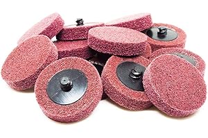 Benchmark Abrasives 2" Quick Change Metal Prep Wheels for Sanding Polishing Paint Removal