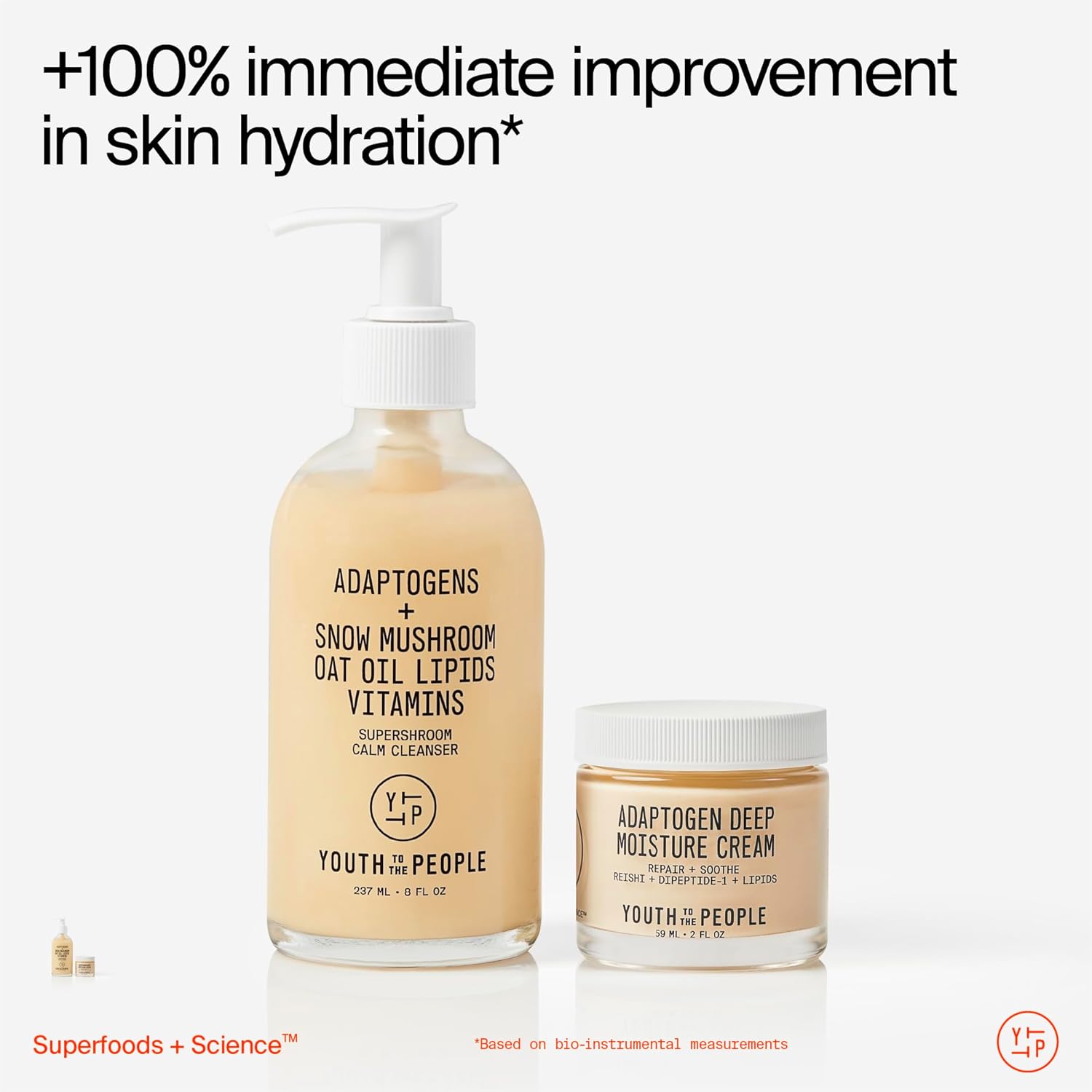 Youth To The People Adaptogen Skin Repairing Moisture Cream, Hydrating Face Moisturizer for Sensitive & Dry Skin, Soothes Skin Barrier, Dermatologist Tested, Fragrance-free, Vegan - 2 Fl Oz - Image 8