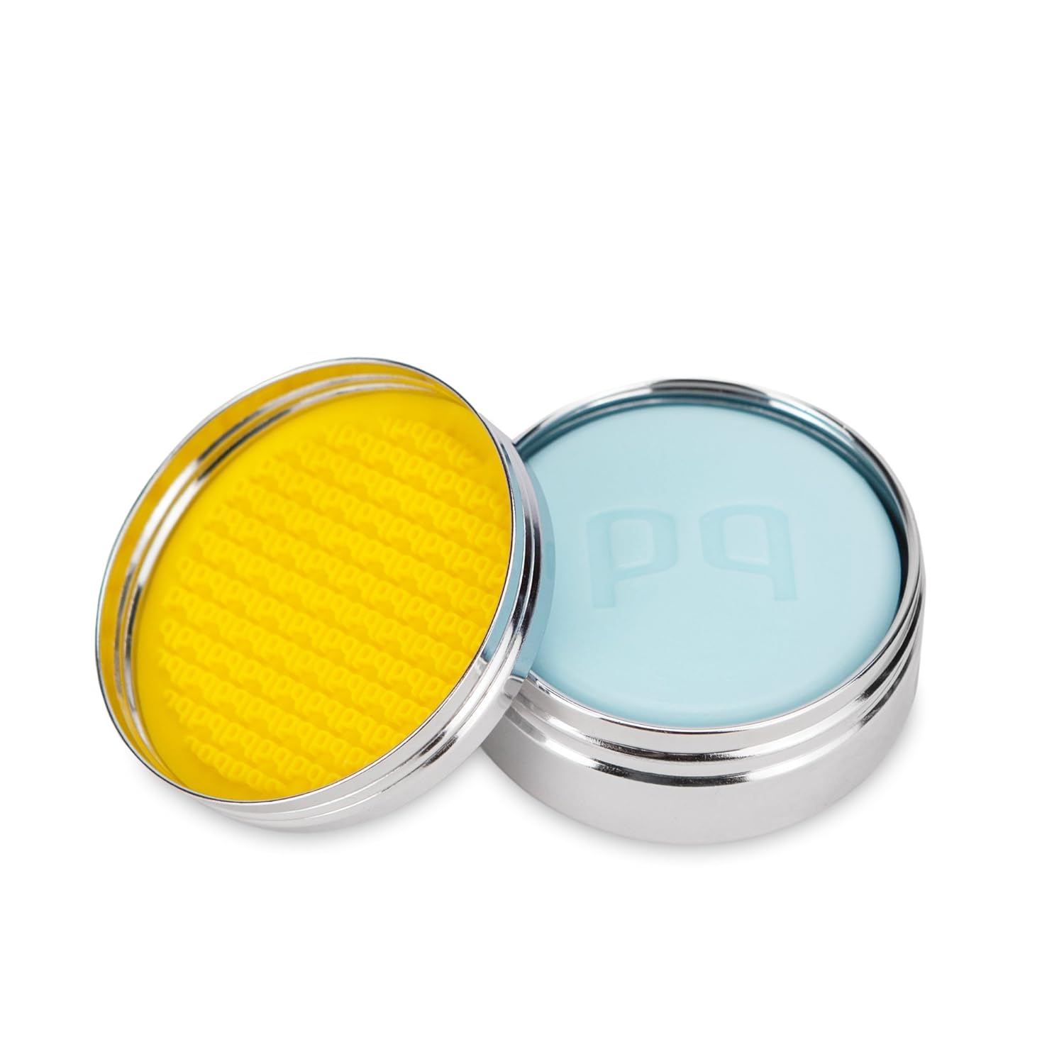 Bdellium Tools Cosmetic Brush Cleanser (Solid Brush Soap) with Cleaning Pad - Ocean Breeze Scent (Blue)