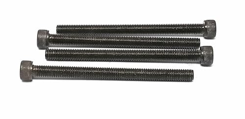 Miniatura 319 de iexcell 720 piezas de acero de aleación M4 x 6/8/10/12/16/20/25/30/35/40/45/50 de grado 12.9, tornillos de cabeza hexagonal, tornillos, arandelas