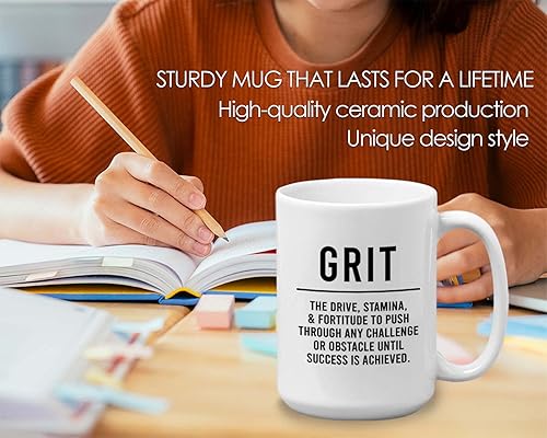 Miniatura 3 de Bubble Hugs Taza de café significativa, 15 onzas, color blanco, molida, cita de motivación diaria, fomento de afirmación positiva, mejores deseos