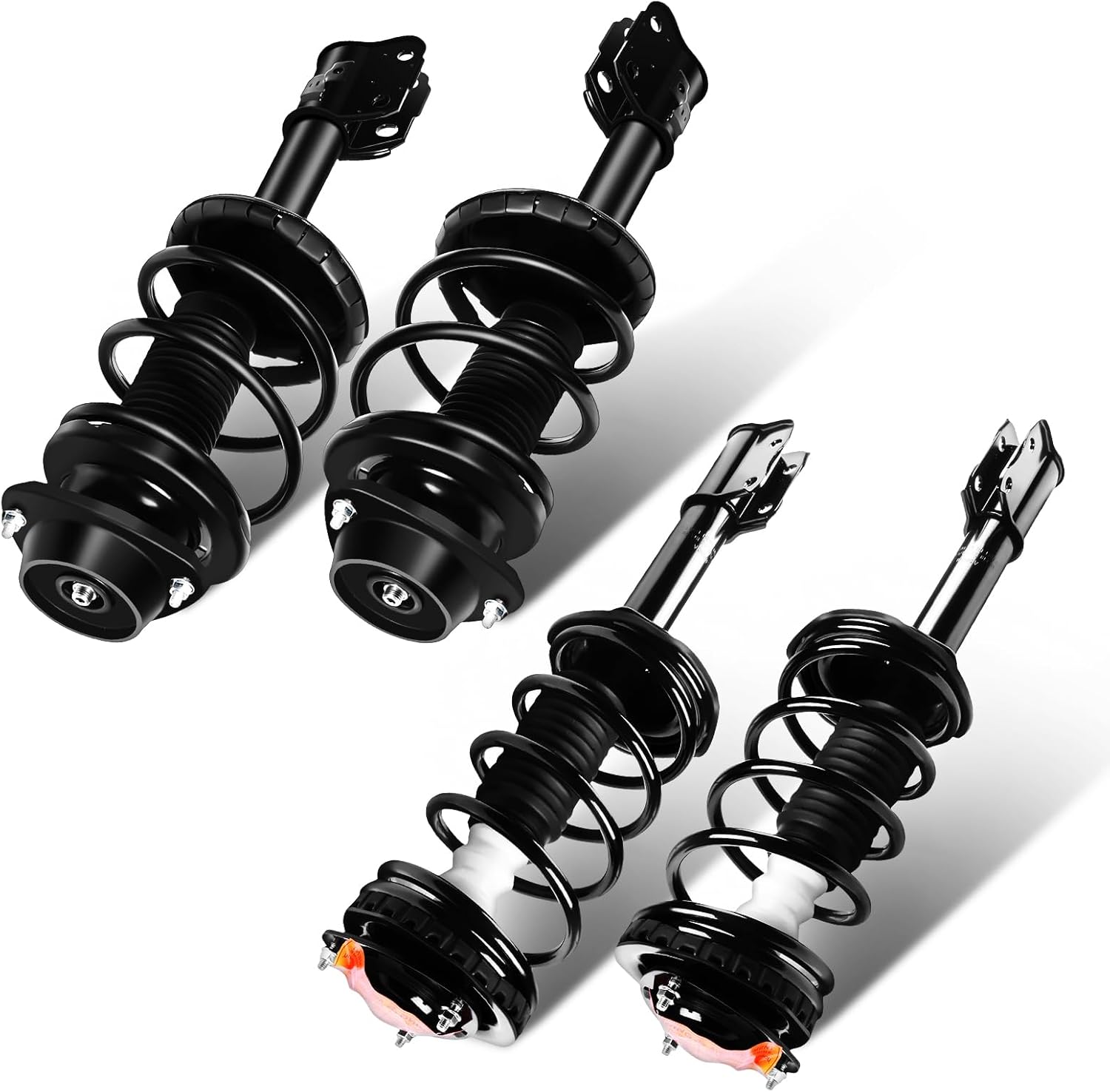 SCITOO Front and Rear Pair Strut & Spring Complete Assembly Compatible with 1998 1999 2000 2001 2002 for Subaru Forester Complete Struts 171412FL 171413FR 171410 RR 171411 RL