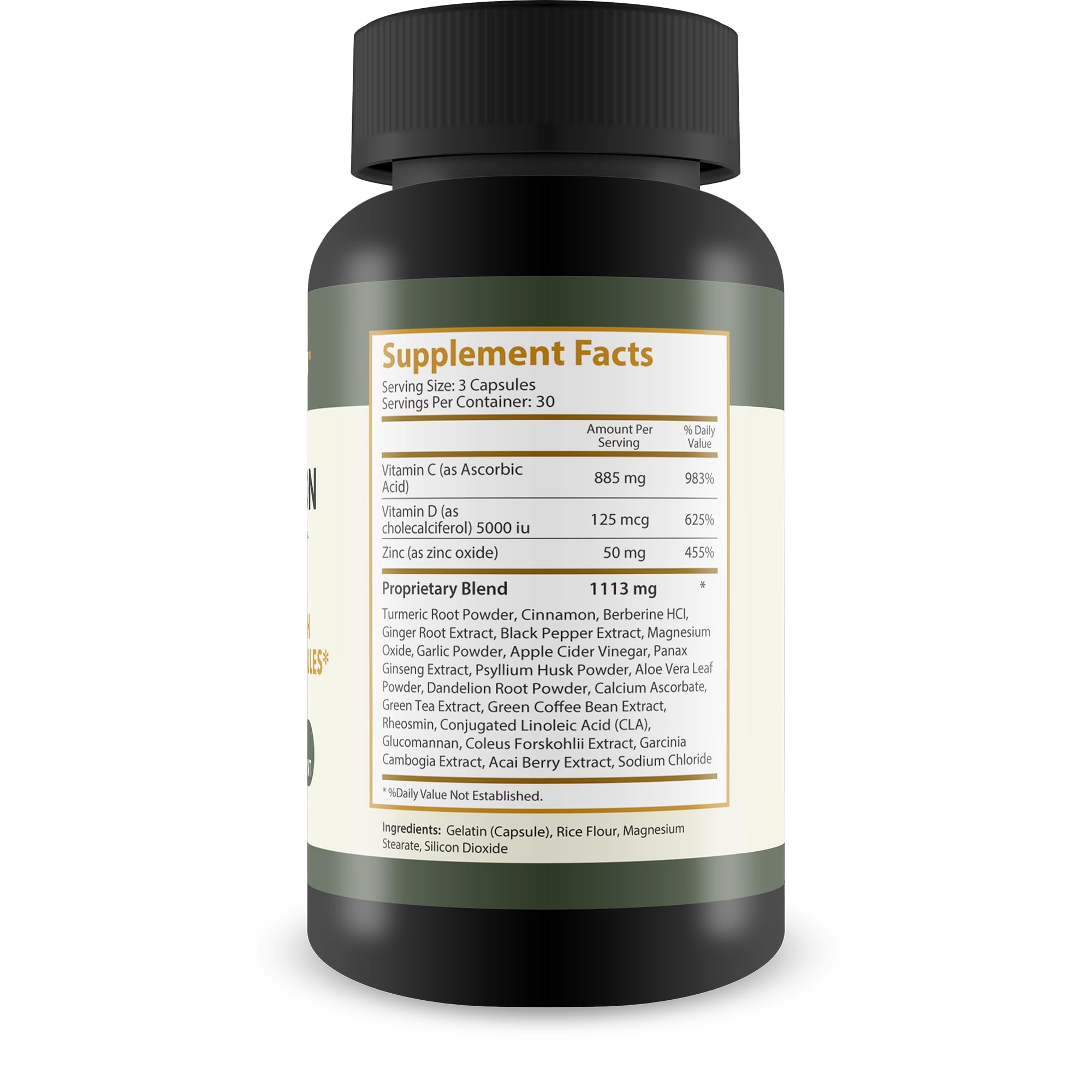 Cinnamon Ritual - Our Best Cinnamon Supplement for Blood Support - Promotes Healthy Blood Flow - Improved Formula W/Turmeric & Vitamins - Glucose Reset Ritual Sugar Health Blood Health — Amazon image 2