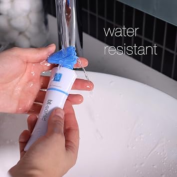 bt-Sonic Facial Cleansing Brush, Microsonic Handheld Silicone Face Cleanser, Exceptional Quality Water Resistant Facial Cleanser and Exfoliator