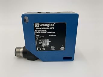 WENGLOR CP35MHT80 18-30VDC, 80MA, 50-350MM Range, 8PIN M12 Connector, 660NM WAVELENGTH, HIGH Performance, Distance Sensor