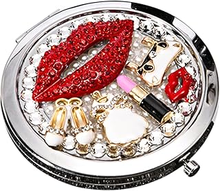 Espejo de tocador con diamantes de imitación ...