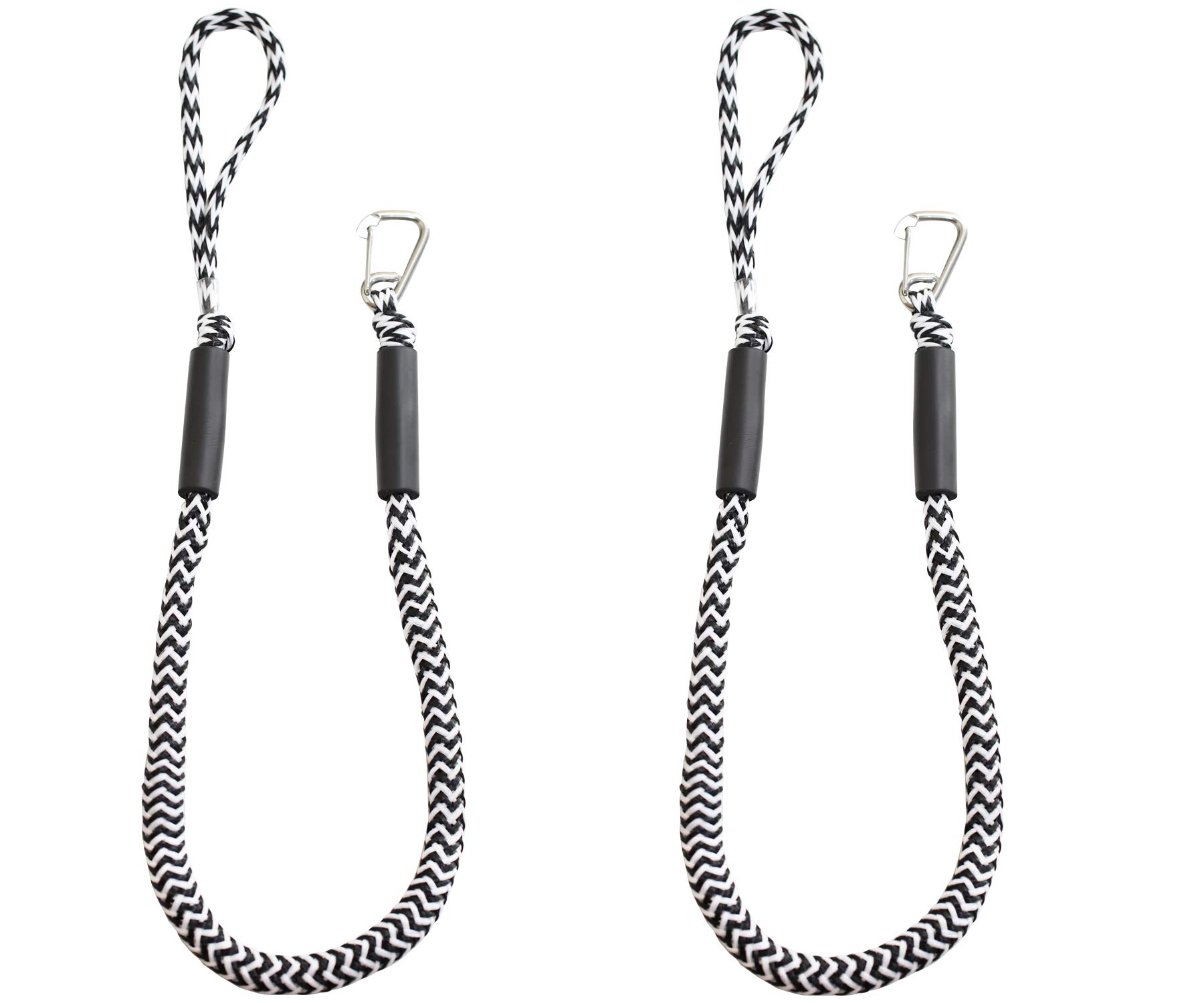 Buy Bungee Boat Dock Lines with Hook 4 Feet Dockline Mooring Rope Boat