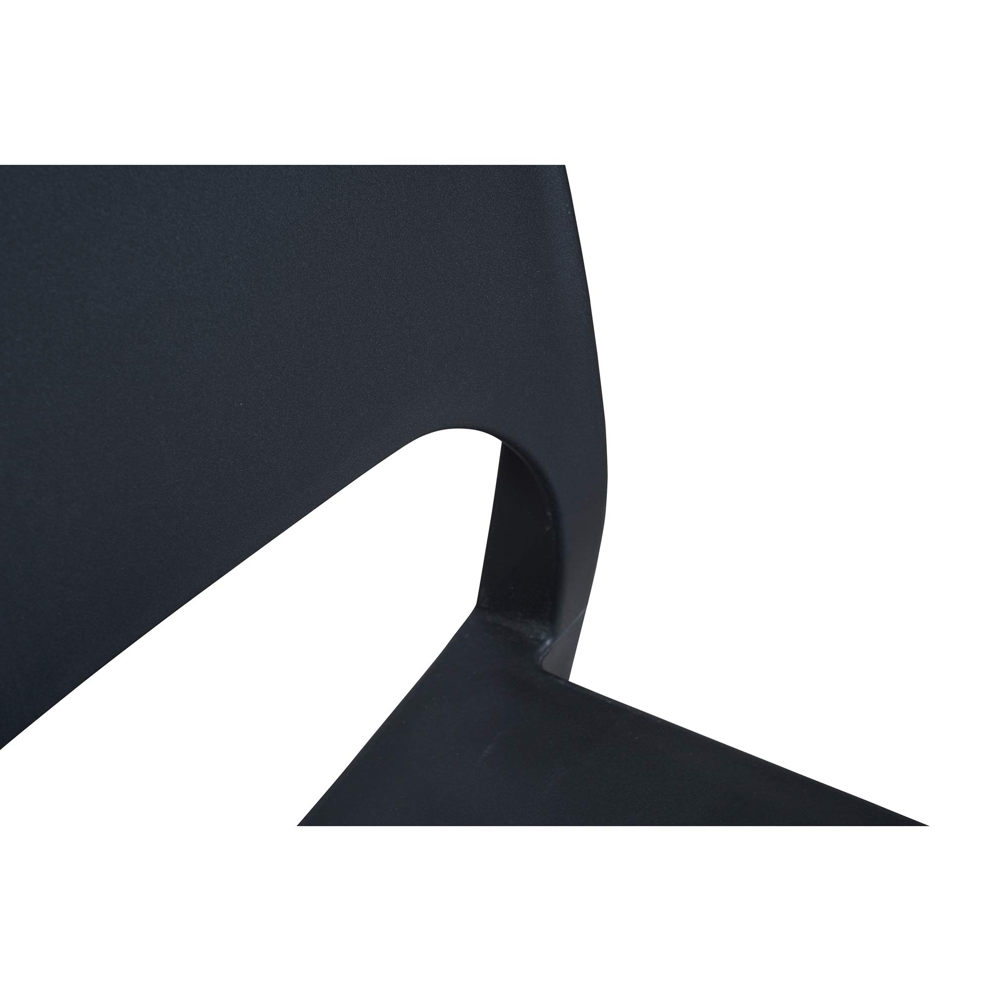 Dmora - Sedia da Esterno Ancona, Seduta da Giardino, Sedia per Tavolo da Pranzo, Poltrona Outdoor, 100% Made in Italy, Cm 46x52h83, Antracite