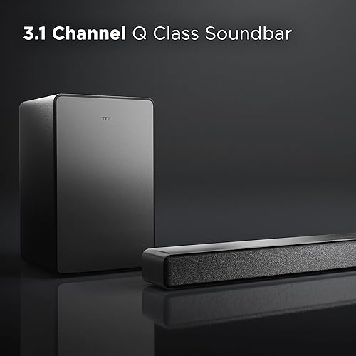 Miniatura 2 de TCL Barra de sonido de 3.1 canales con subwoofer inalámbrico (Q6310, modelo 2023), Dolby Audio, DTS VirtualX, altavoz de canal central integrado,